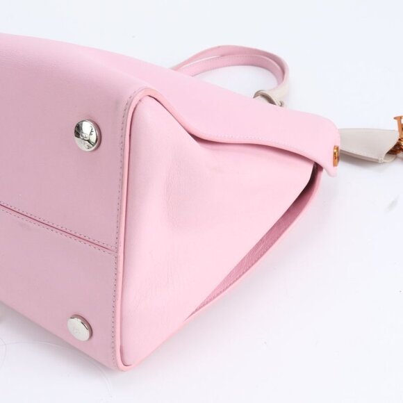Dior Addict Tote Leather Shoulder Hand A4 Pink Rme - Picture 5 of 10